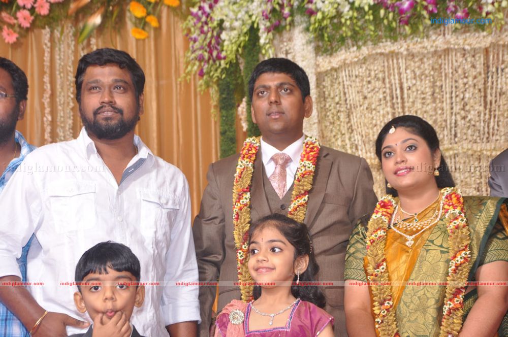 Four Frames Kalyanam son Satheesh Anjali Wedding Reception Stills Event hd photo