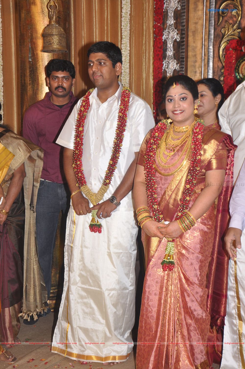 Four Frames Kalyanam son Satheesh Anjali Wedding Stills Event hd photo