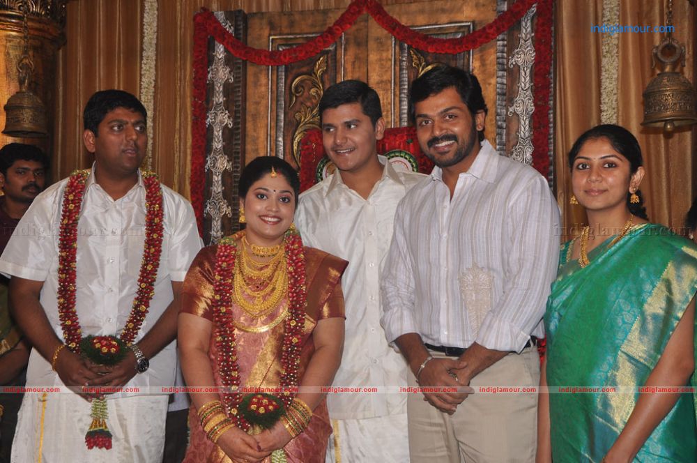 Four Frames Kalyanam son Satheesh Anjali Wedding Stills Event hd photo
