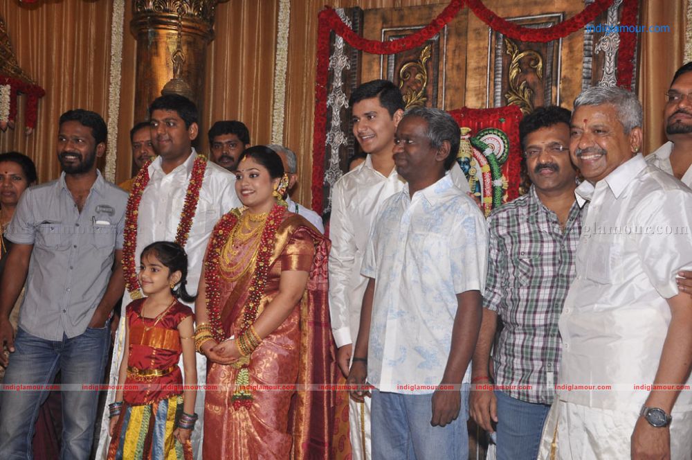 Four Frames Kalyanam son Satheesh Anjali Wedding Stills Event hd photo