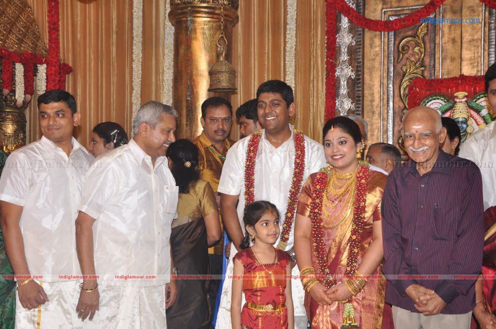 Four Frames Kalyanam son Satheesh Anjali Wedding Stills Event hd photo