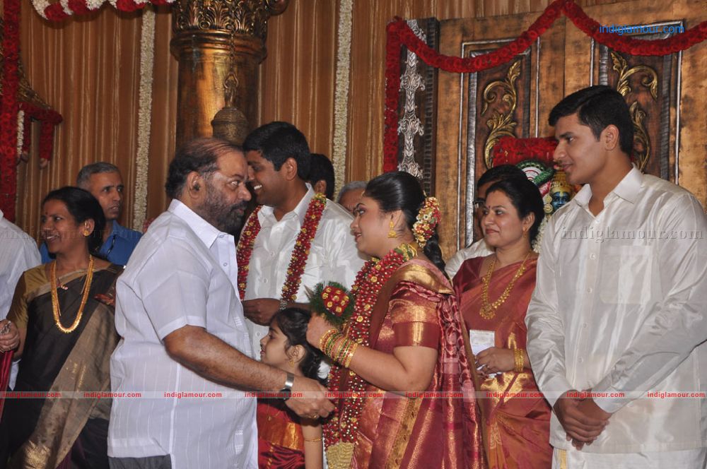 Four Frames Kalyanam son Satheesh Anjali Wedding Stills Event hd photo
