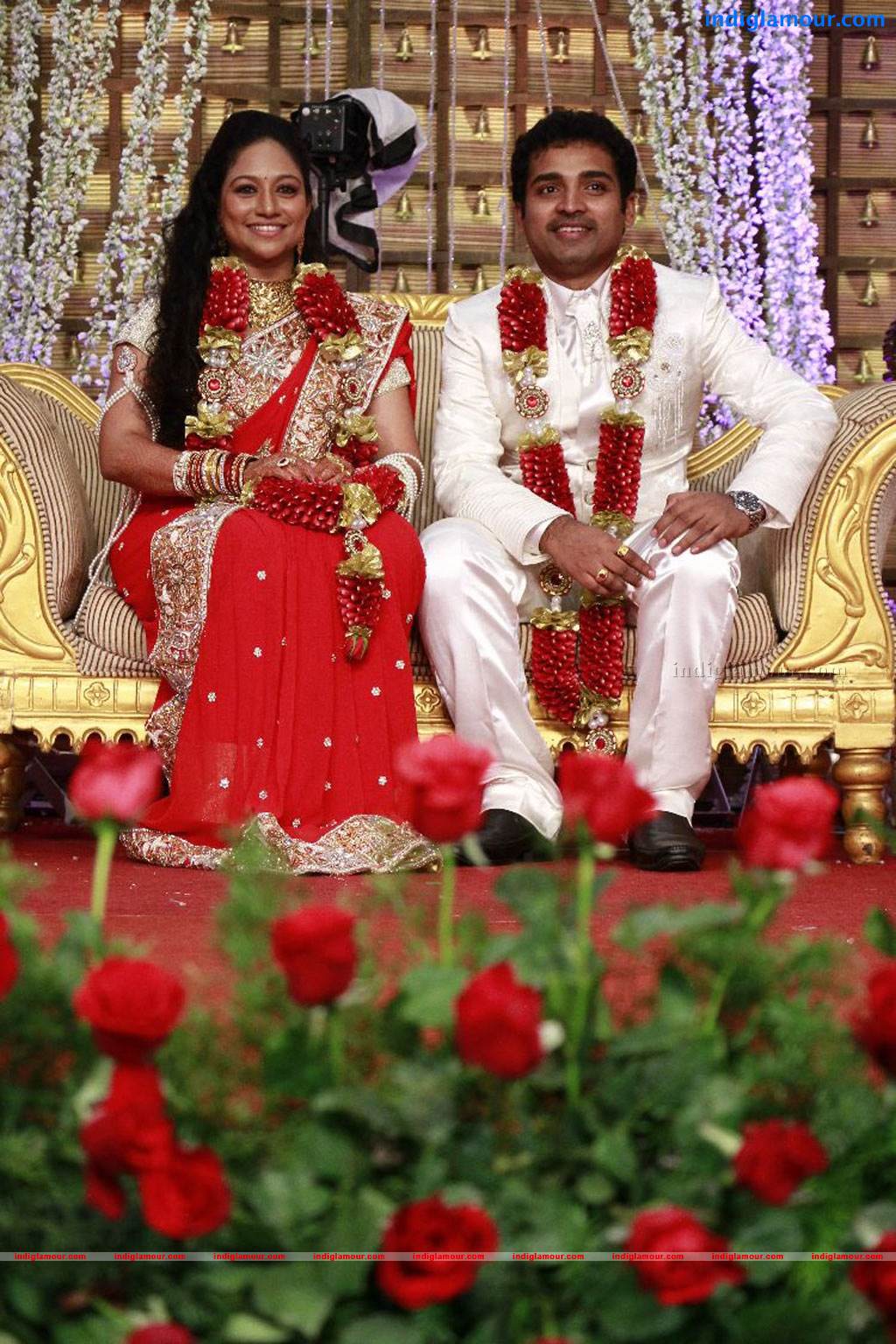 Choreographers Shobi And Lalitha Wedding Reception Photos Event hd photo