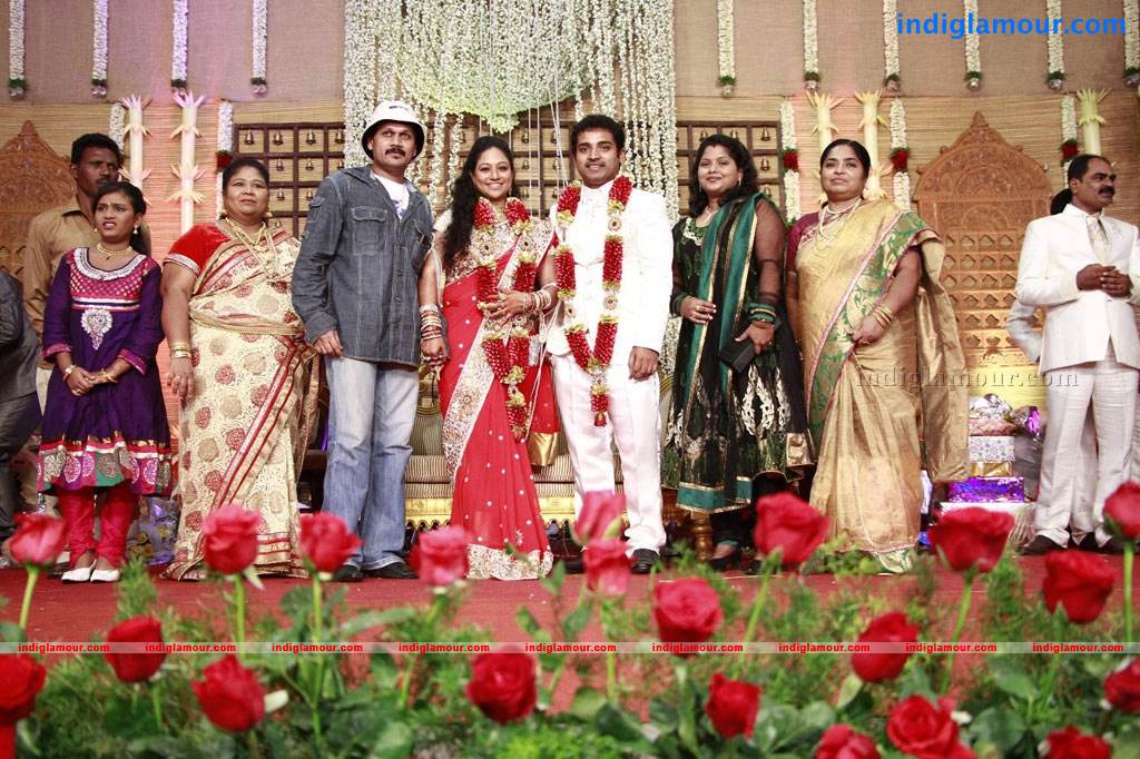 Choreographers Shobi And Lalitha Wedding Reception Photos Event hd photo