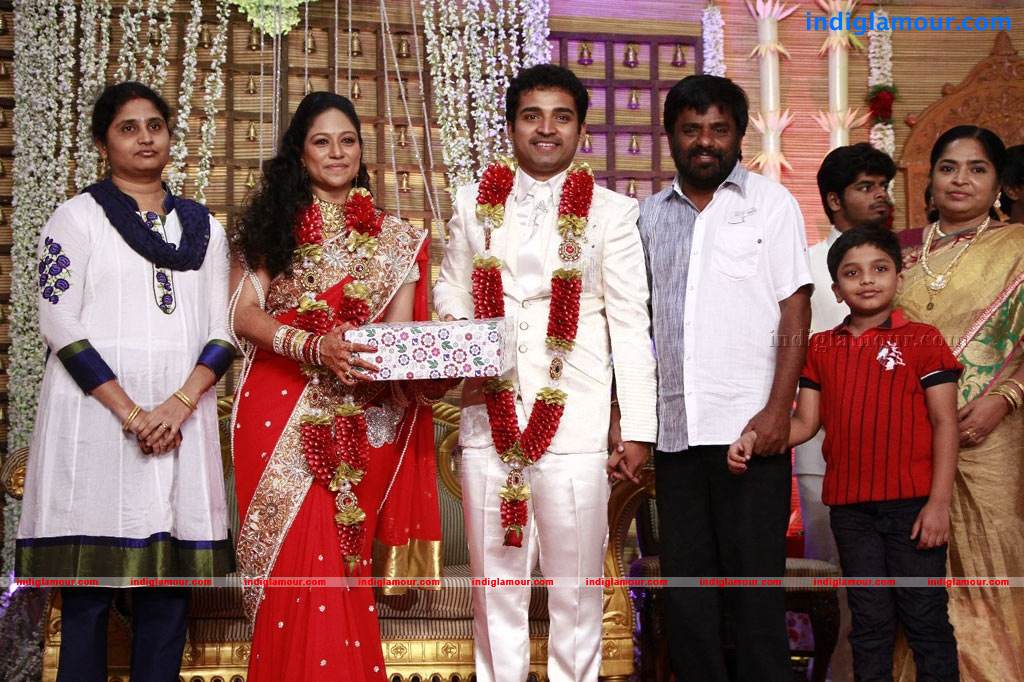 Choreographers Shobi And Lalitha Wedding Reception Photos Event hd photo