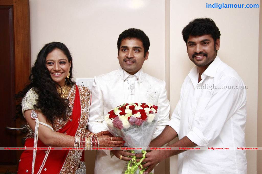 Choreographers Shobi And Lalitha Wedding Reception Photos Event hd photo