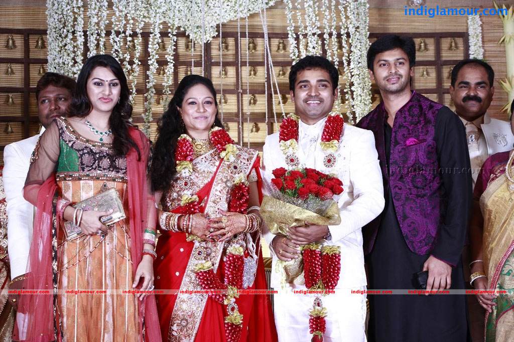Choreographers Shobi And Lalitha Wedding Reception Photos Event hd photo