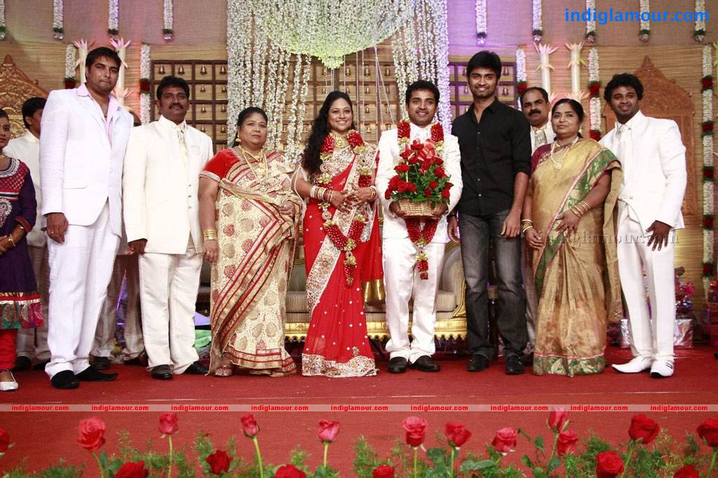 Choreographers Shobi And Lalitha Wedding Reception Photos Event hd photo