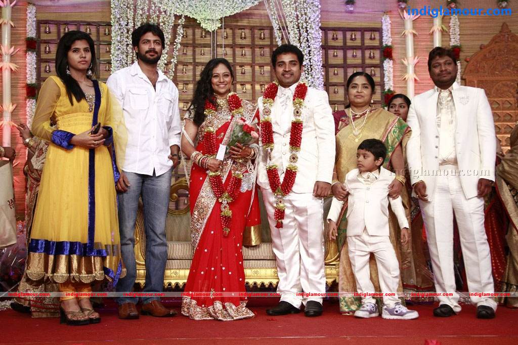 Choreographers Shobi And Lalitha Wedding Reception Photos Event hd photo