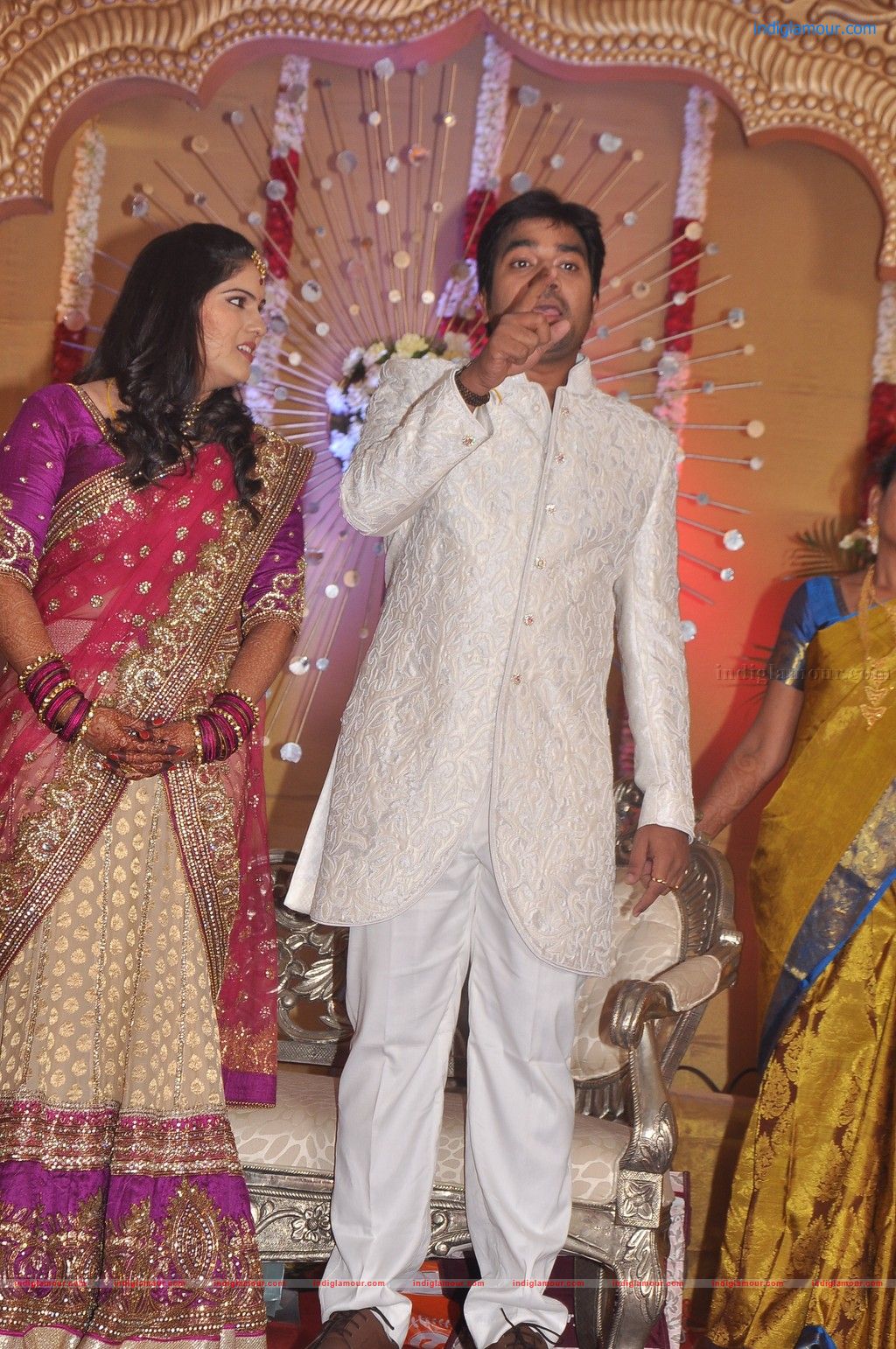 Mirchi Shiva Wedding Reception Event hd photo