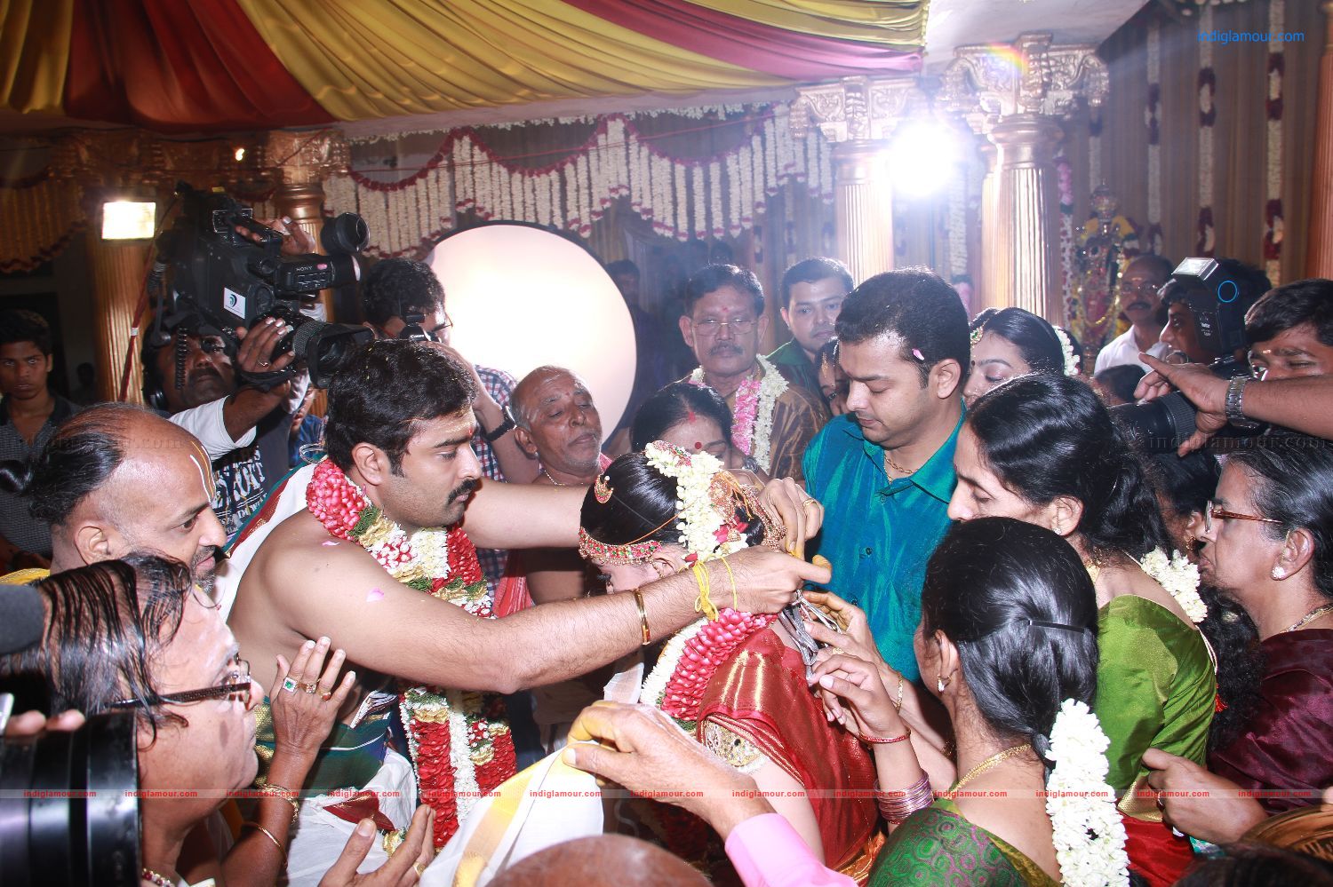Sneha and Prasanna Wedding Stills Event hd photo