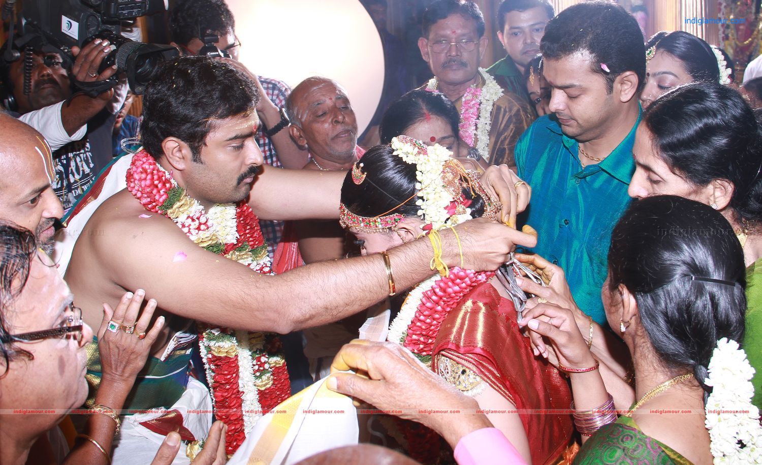 Sneha and Prasanna Wedding Stills Event hd photo