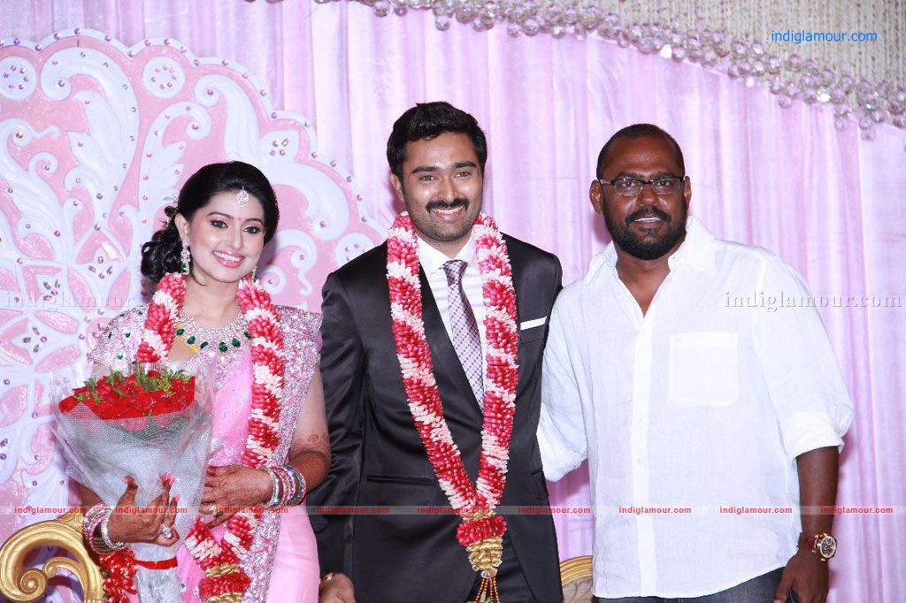 Sneha Prassana Wedding reception Event hd photo