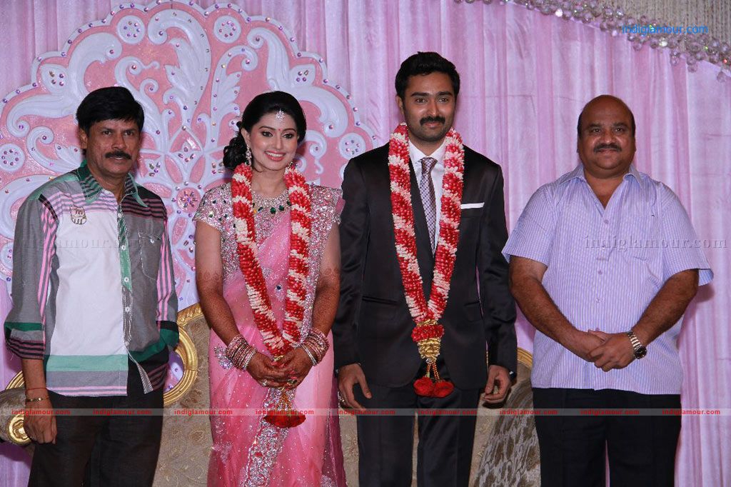 Sneha Prassana Wedding reception Event hd photo