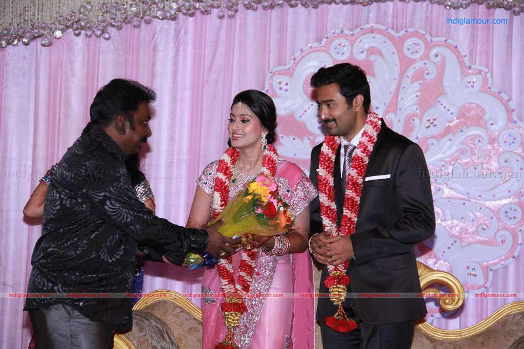 Sneha Prassana Wedding reception Event hd photo