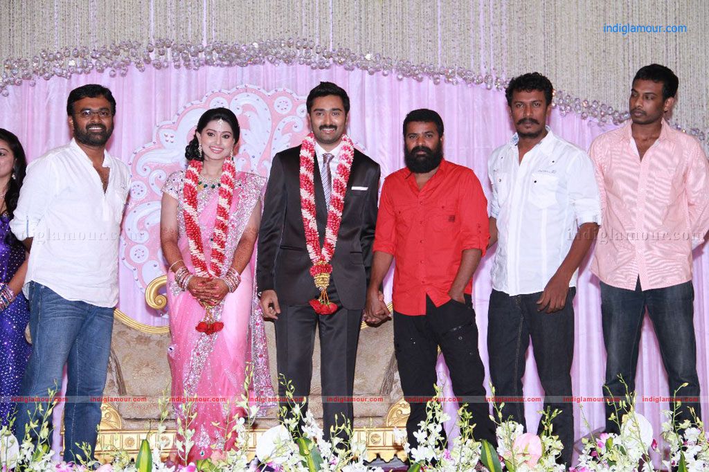 Sneha Prassana Wedding reception Event hd photo
