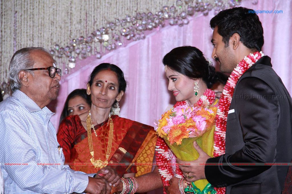 Sneha Prassana Wedding reception Event hd photo