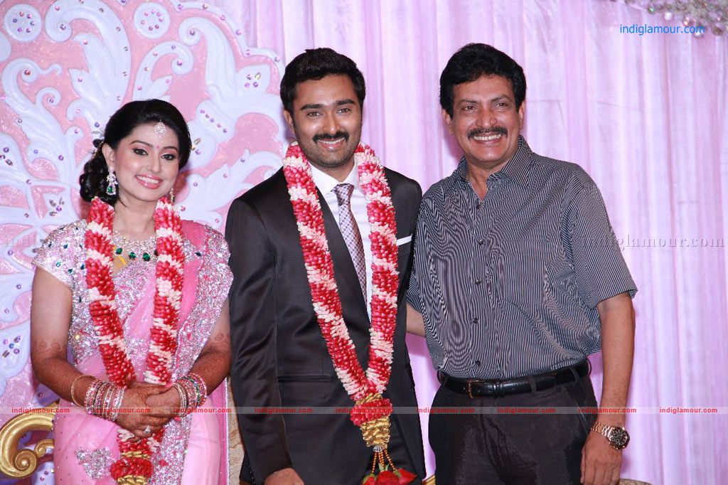 Sneha Prassana Wedding reception Event hd photo