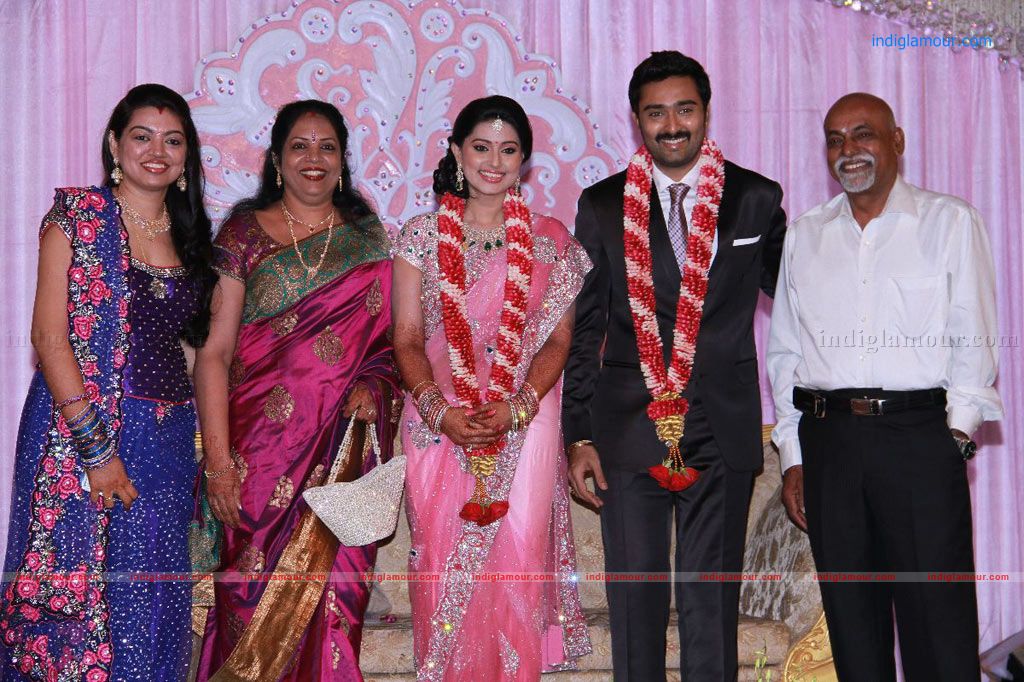 Sneha Prassana Wedding reception Event hd photo