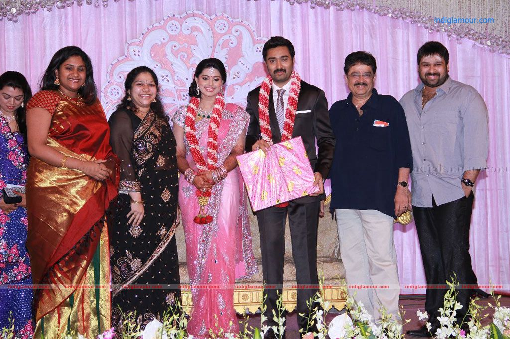 Sneha Prassana Wedding reception Event hd photo