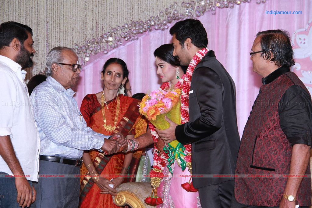 Sneha Prassana Wedding reception Event hd photo