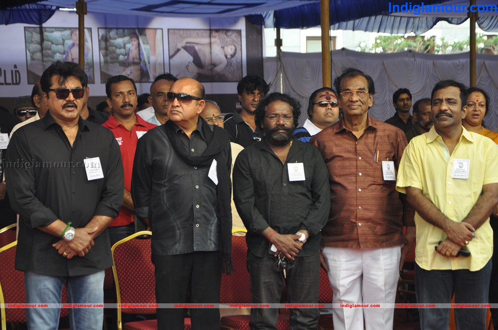 South Indian Film Artistes Association Protest for Sri Lankan Tamils Event hd photo