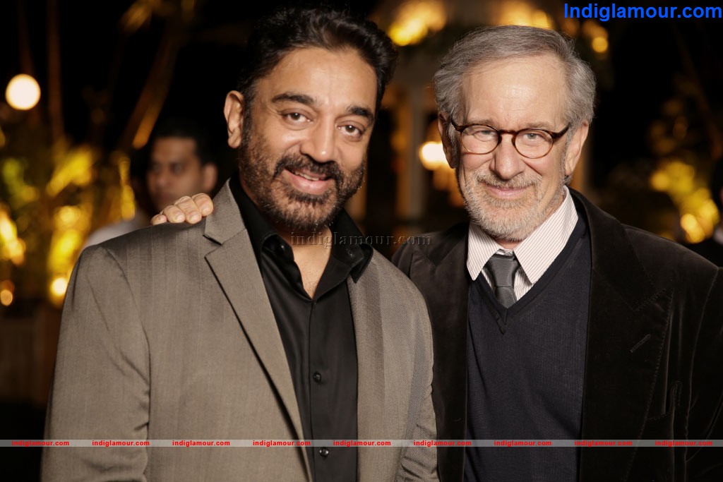 Kamal Haasan Meets Steven Spielberg Event hd photo