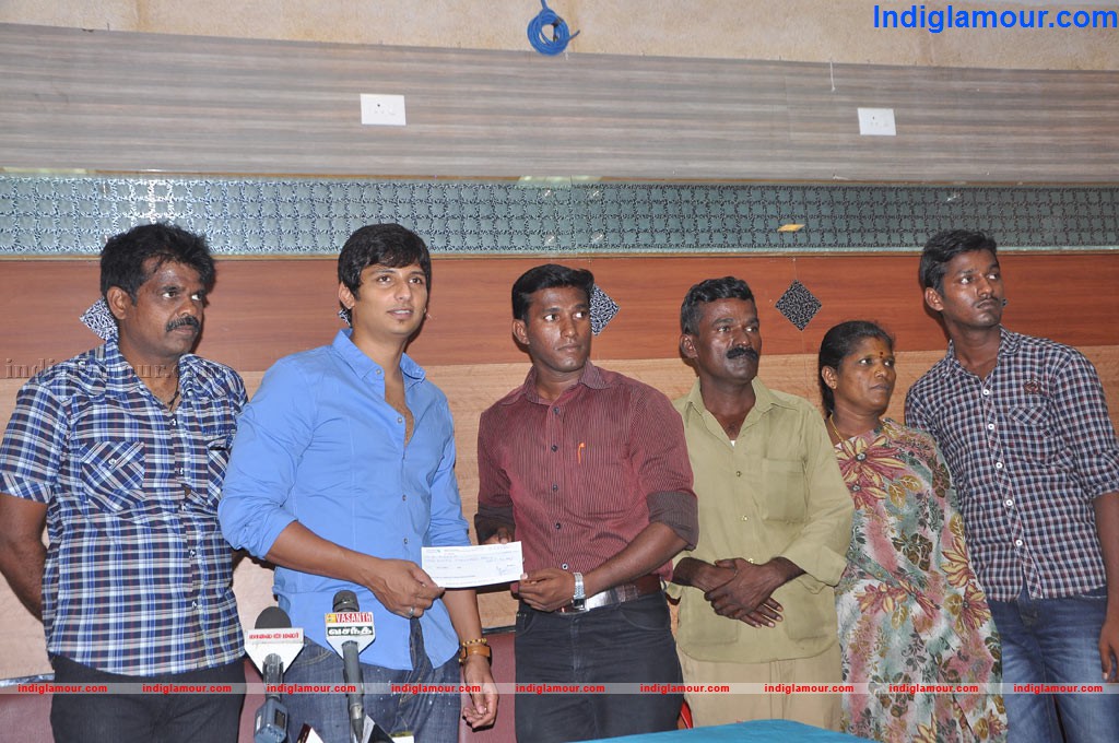 Actor Jeevas Helps Poor Student Event hd photo