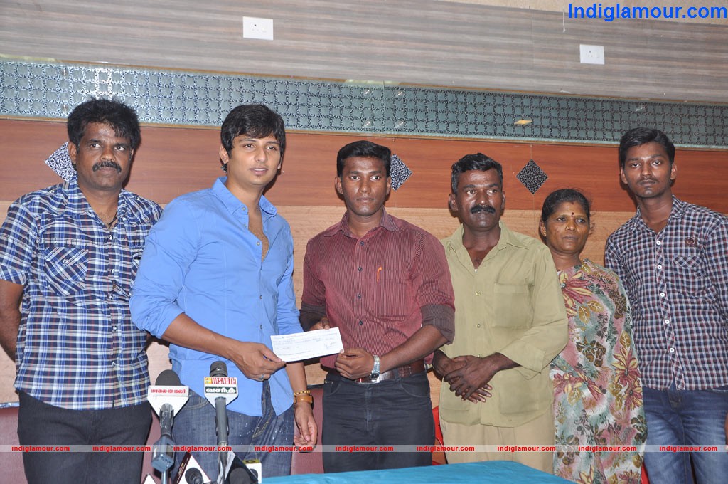 Actor Jeevas Helps Poor Student Event hd photo