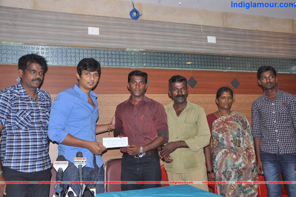 Actor Jeevas Helps Poor Student Event hd photo