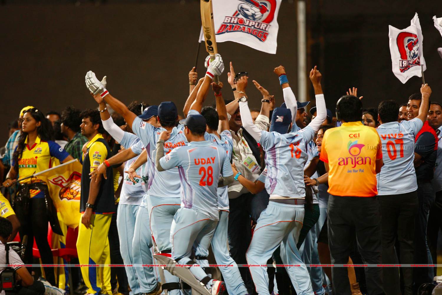 Chennai Rhinos Vs Bhojpuri Dabangs Match Photos Event hd photo