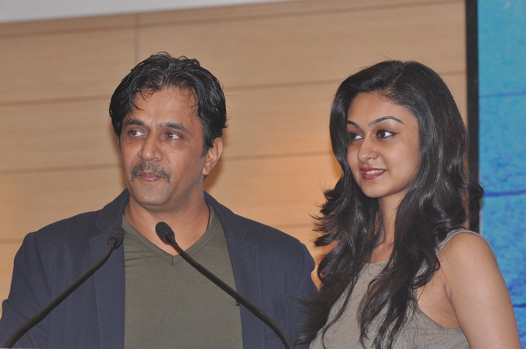 Actress Aishwarya Arjun Press Meet Event hd photo