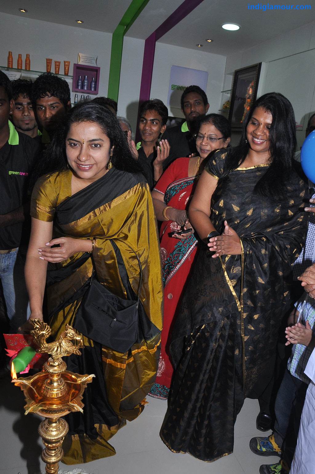 Green Trends Hair And Style Salons Launch Event hd photo