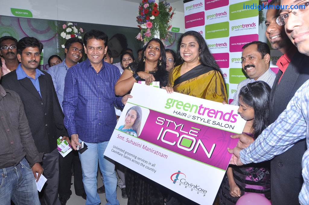 Green Trends Hair And Style Salons Launch Event hd photo