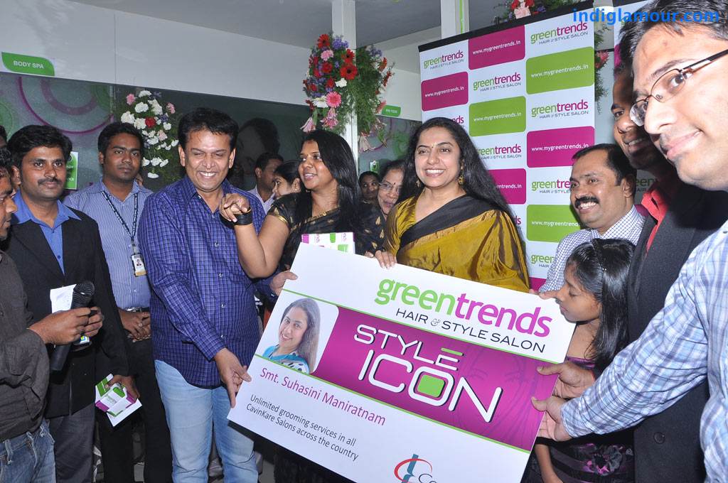 Green Trends Hair And Style Salons Launch Event hd photo