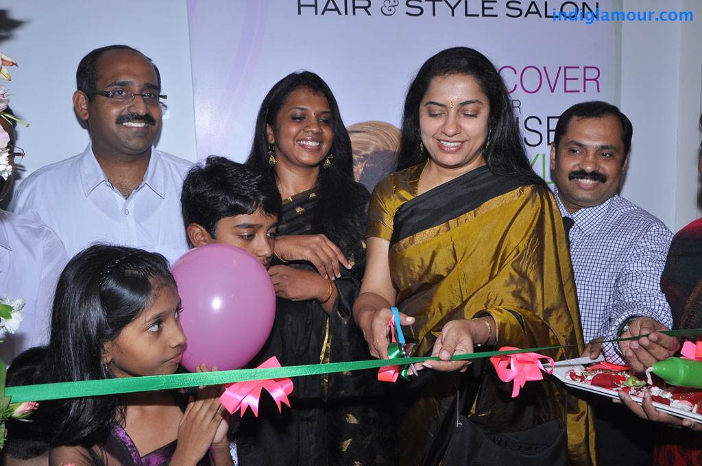 Green Trends Hair And Style Salons Launch Event hd photo