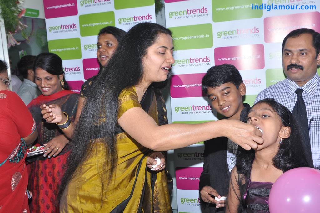 Green Trends Hair And Style Salons Launch Event hd photo