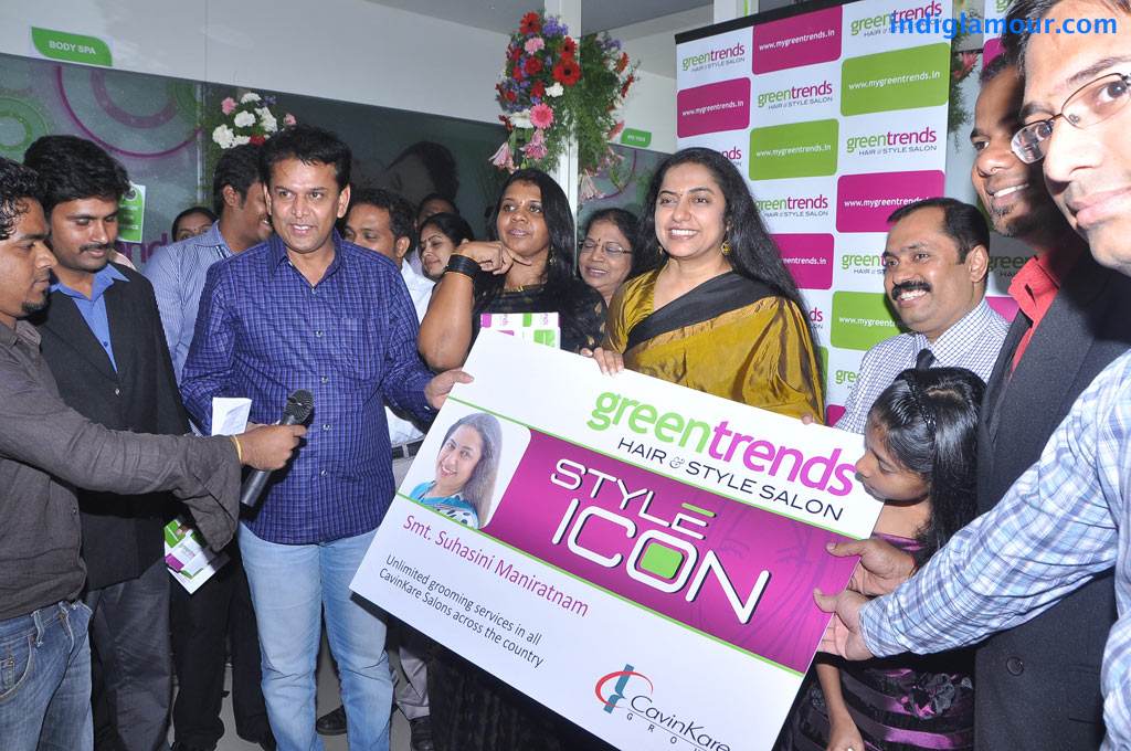 Green Trends Hair And Style Salons Launch Event hd photo