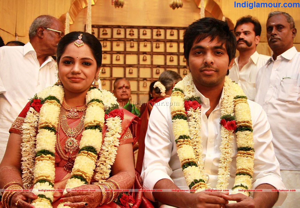 GV Prakash Kumar and Saindhavi Wedding Event hd photo