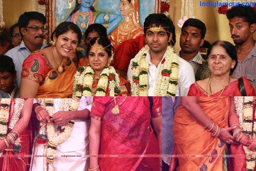 GV Prakash Kumar and Saindhavi Wedding Event hd photo