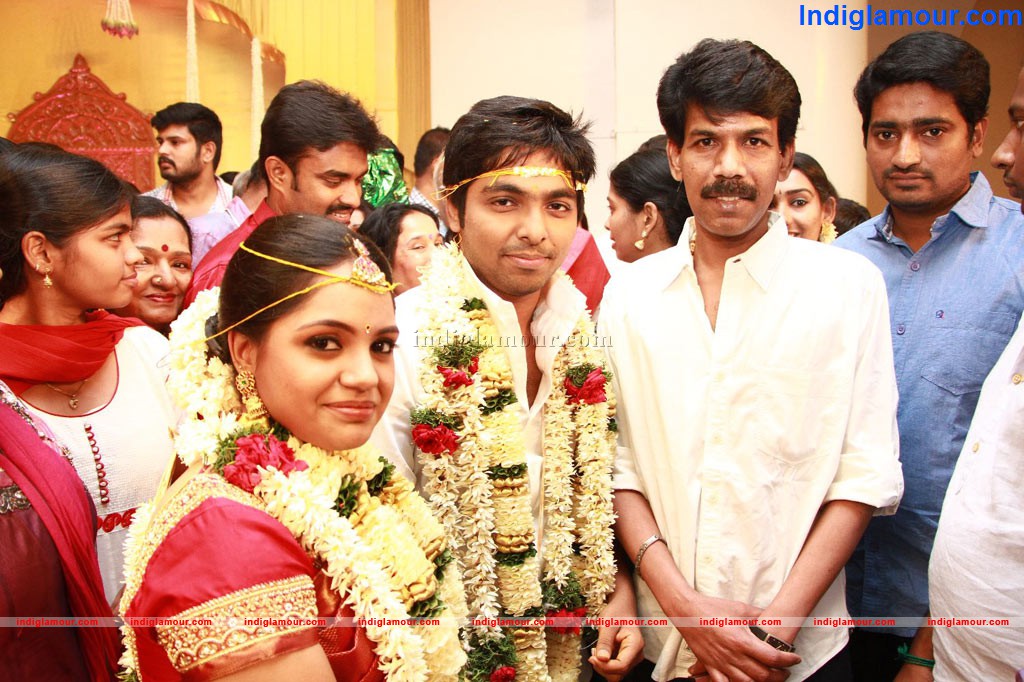 GV Prakash Kumar and Saindhavi Wedding Event hd photo