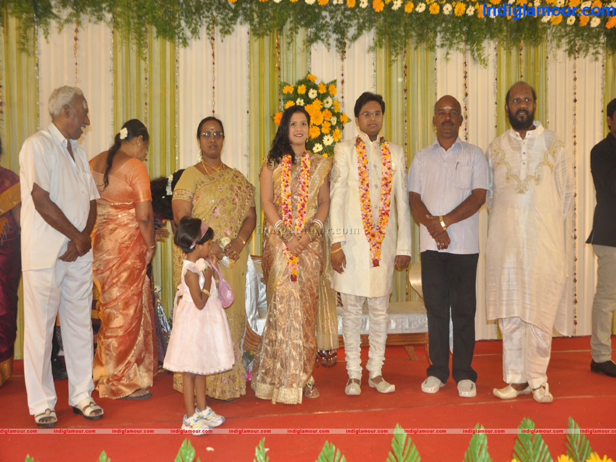 Lyricist Piraisudan Daughter Wedding Reception Event hd photo