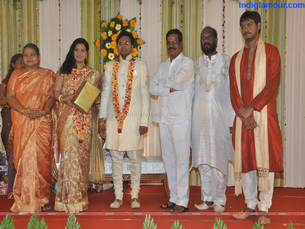 Lyricist Piraisudan Daughter Wedding Reception Event hd photo