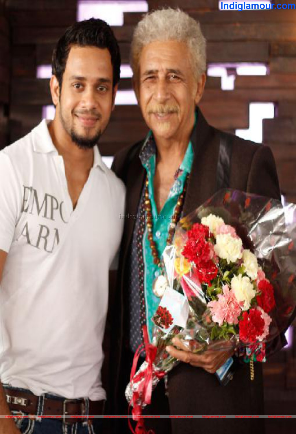 Bharath Wishes Naseeruddin Shah's Birthday Event hd photo