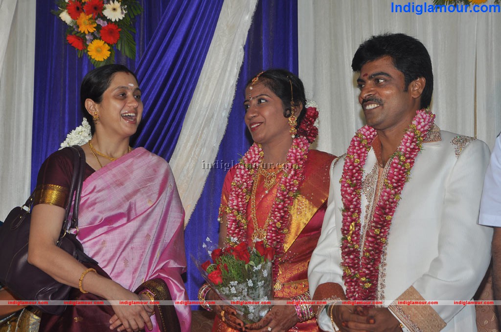 Producer Ramesh Raja cousin Reception Event hd photo