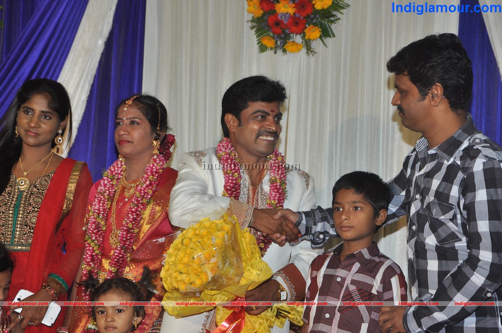 Producer Ramesh Raja cousin Reception Event hd photo