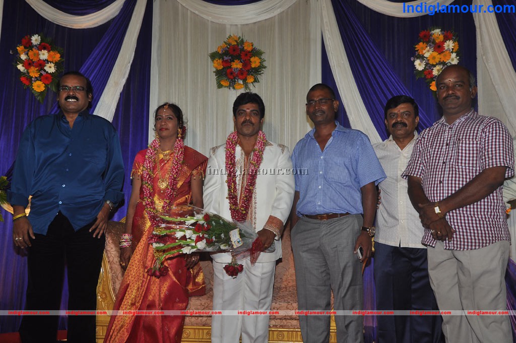 Producer Ramesh Raja cousin Reception Event hd photo