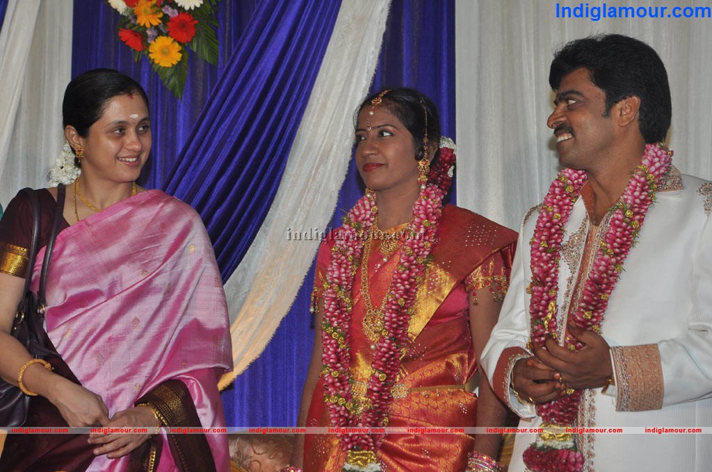 Producer Ramesh Raja cousin Reception Event hd photo