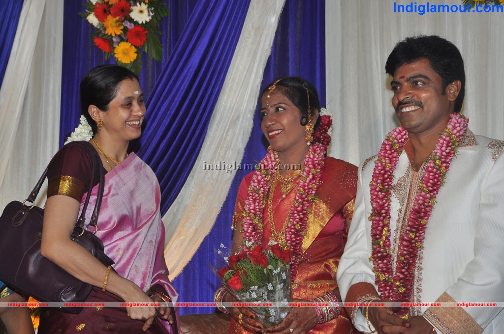 Producer Ramesh Raja cousin Reception Event hd photo