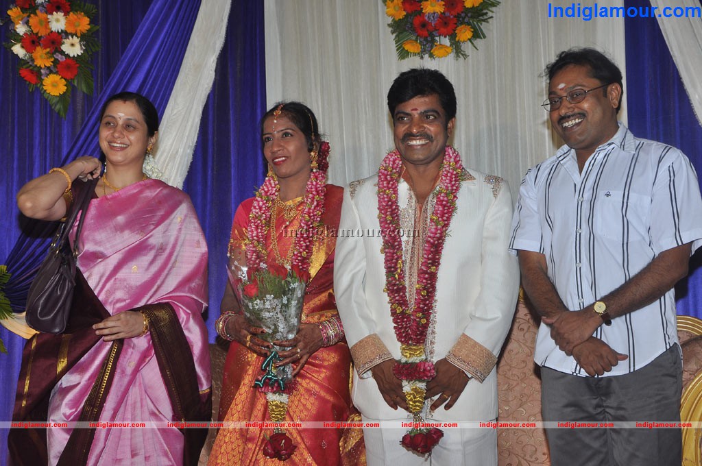 Producer Ramesh Raja cousin Reception Event hd photo
